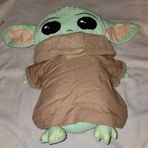 The Mandalorian Baby Yoda Kids Bedding Plush Pillow Budldy, Star Wars.